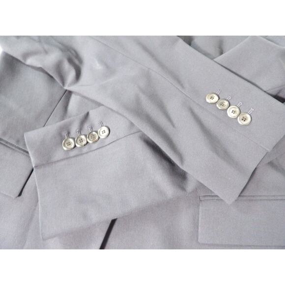 Hugo Boss Blazer Juicy6 Wool Womens 14 Navy Blue Career Office Professional - Picture 12 of 15